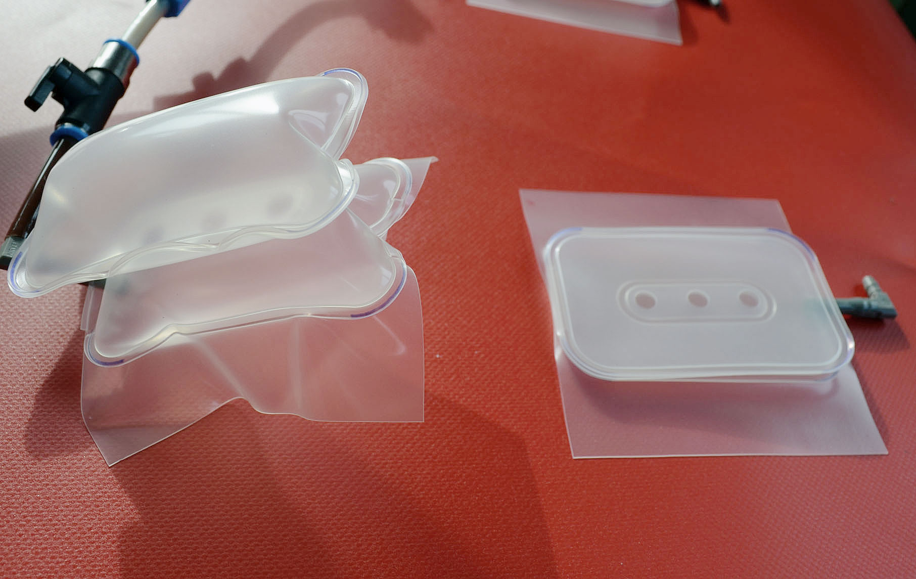 Aufblasbare Objekte - Prototyp Aktuator