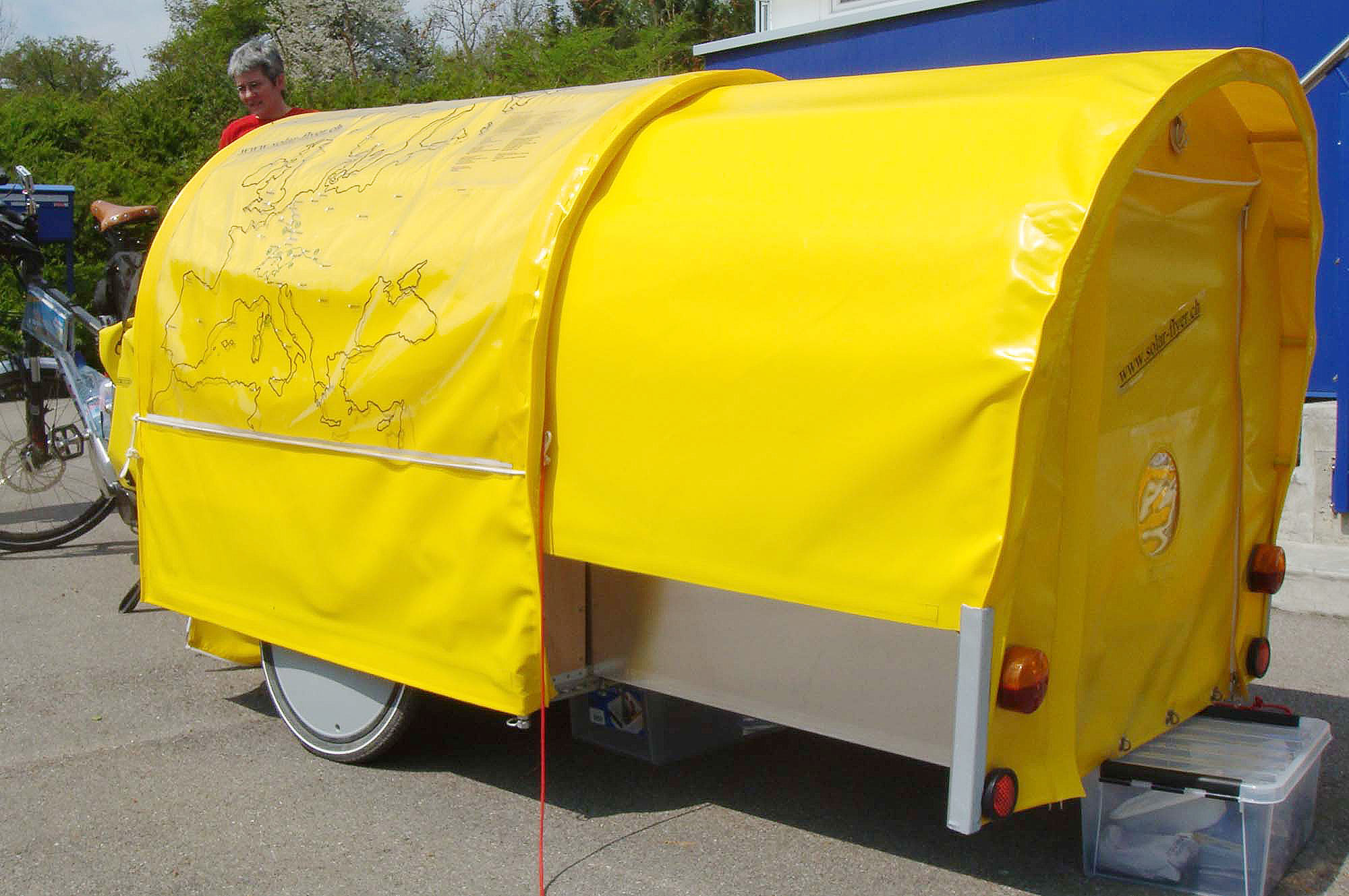 Blachen nach Mass - Verdeck Fahrradanhänger