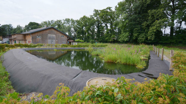 Kunststoffdichtungsbahnen Wasserspeicher Altstätten