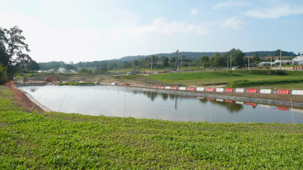 Kunststoffdichtungsbahnen Wasserspeicher Berg TG