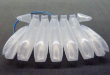 Aufblasbare Objekte - Prototyp Aufblasstruktur