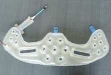 Aufblasbare Objekte - Prototyp Trinkwasserbeutel