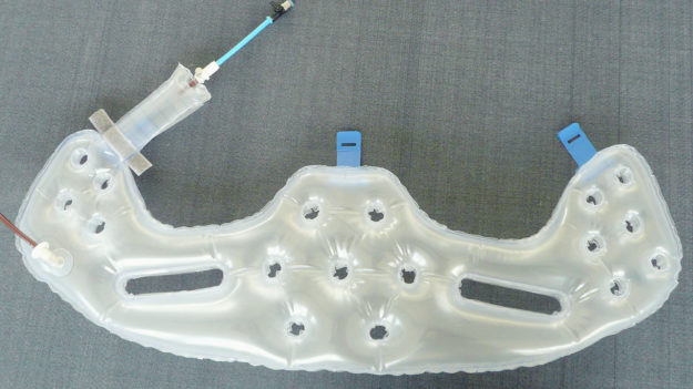 Aufblasbare Objekte - Prototyp Trinkwasserbeutel