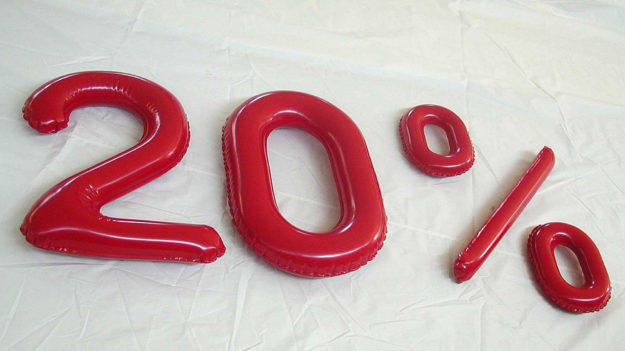 Aufblasbare Objekte - Ziffern