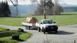 Teichabdichtung - Lieferung Teichfolie zum Aushub